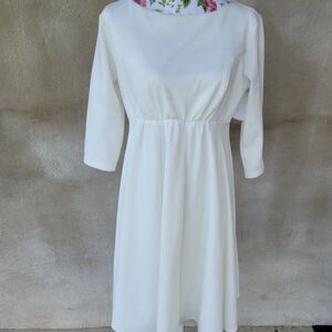 Tiffany Rose Size 3=XL=16 Stretch Bridal or Maternity White Ivory Maternity NWT